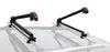 BRIGHTLINES Anti Theft Crossbars Roof Racks & Ski Rack Combo Compatible with 2020-2024 Kia Telluride With Flush Side Rails (Up to 4 pairs Skis or 2 Snowboards) (Including Models with panoramic sunroof) - Exclusive from ASG Auto Sports