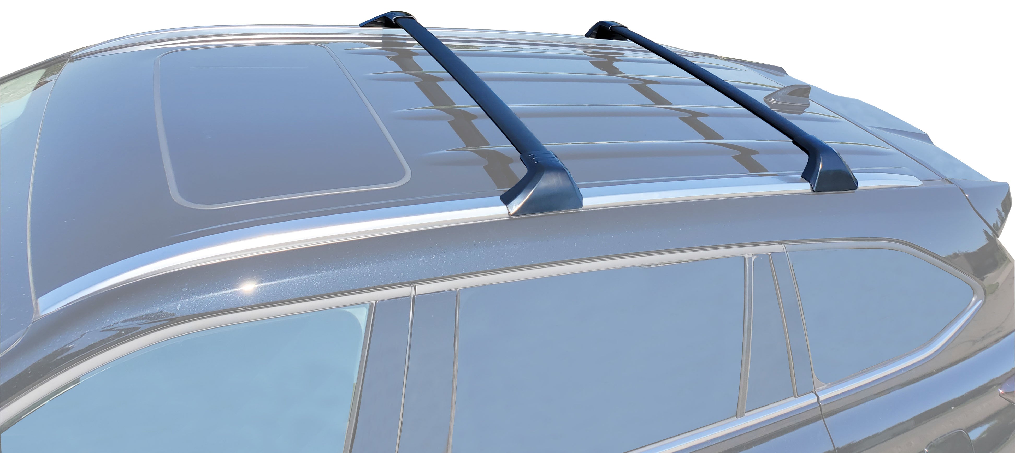 thumbnail image 2 of PARTHIGH Roof Rack For 2020-2022 Toyota Highlander/Kluger - Black, 145 Lb Capacity, With Hardware 2 of 5