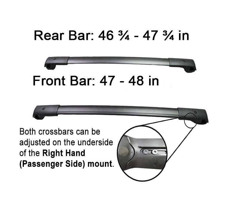 BrightLines Jeep Renegade Roof Rack Crossbars 2015-2020 - ASG AUTO SPORTS
