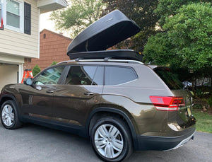 BRIGHTLINES Aero Crossbars Roof Racks Compatible with Volkswagen Golf 2014-2019