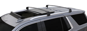 BRIGHTLINES Anti Theft Crossbars Roof Racks Compatible with 2021-2024 Chevy Tahoe, Suburban, GMC Yukon and Cadillac Escalade for Kayak Luggage ski Bike Carrier (Including Models with panoramic sunroof) - Exclusive from ASG Auto Sports
