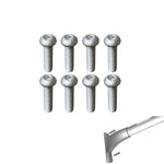 BRIGHTLINES Full Set (8) Mounting Bolts Hardware Bag Replacement Parts For Nissan Rouge 2014-2020 & Rouge Sport 2017-2022