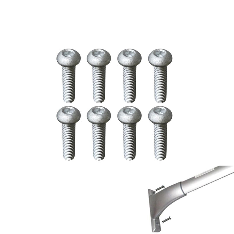 BRIGHTLINES Full Set (8) Mounting Bolts Hardware Bag Replacement Parts For Nissan Rouge 2014-2020 & Rouge Sport 2017-2022