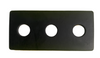 Adhesive Rubber Bumpers Pads | Rigid 2.5" x 1-3/8" Easy Peel-Off Pads for Protective Leveling Support - SET OF 10