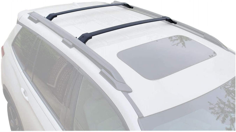 BrightLines Roof Rack Crossbars Ski Rack Combo Replacement For Honda Passport 2019-2025 (4 Pairs Skis or 2 Snowboards)