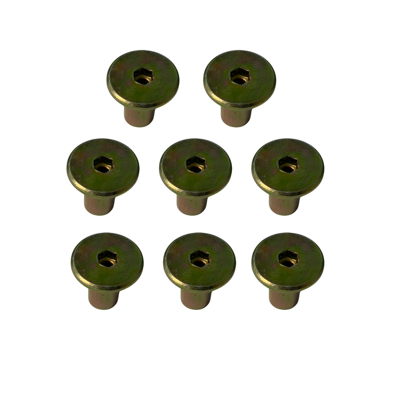 M8x20mm-1.25 Special Nut Full Set Hardware Pack Replacement for OE Style Roof Rack Crossbars for Honda CRV 2007-2011