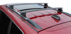 BrightLines Crossbars & Ski Rack for up to 4 Skis or 2 Snowboards Compatible with 2011-2021 Jeep Grand Cherokee with Grooved Metal Roof Side Rails