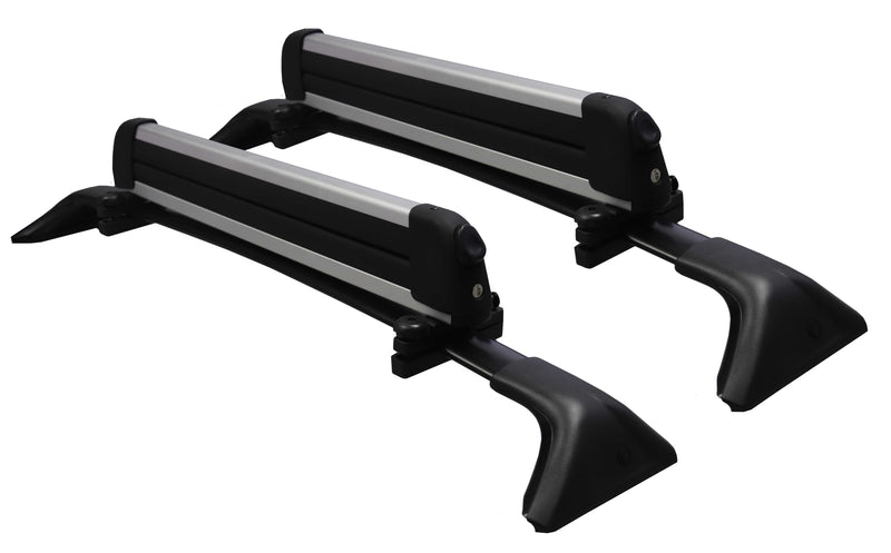 BrightLines Roof Rack Crossbars Ski Rack Combo Replacement For Lexus RX350 RX450H 2016-2022 Non-Panoramic (6 Pairs of Skis or 4 Snowboards)