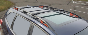 BrightLines Roof Rack Aero Crossbars and Ski Rack Combo Compatible with 2019-2024 Subaru Forester (NOT Fit Wilderness)(Up to 6 pairs Skis or 4 Snowboards)