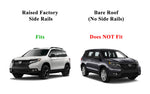 BrightLines Roof Rack Crossbars Ski Rack Combo Replacement For Honda Passport 2019-2025