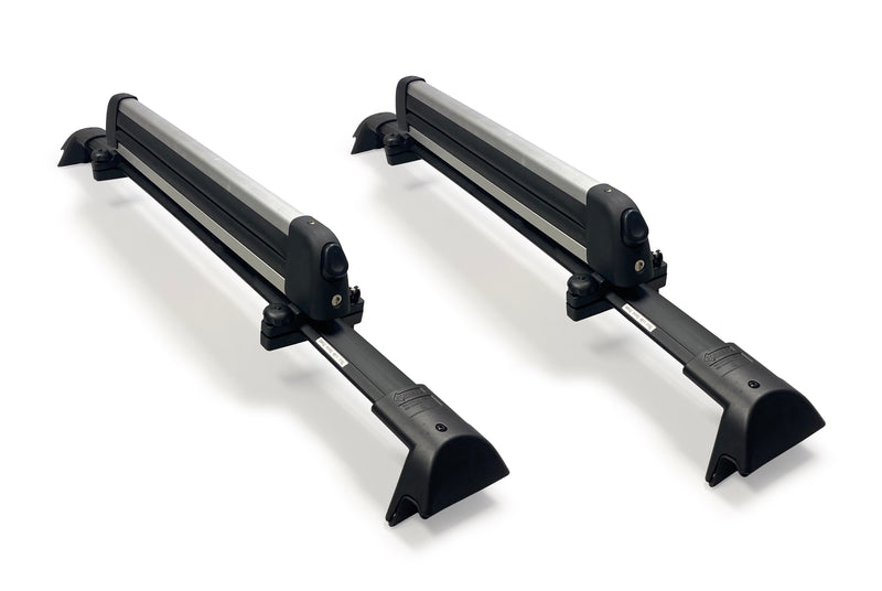 BRIGHTLINES Roof Racks Crossbars and Ski Rack Combo Replacement for Ford Explorer 2020-2023 (Up to 6 pairs of skis or 4 snowboards)