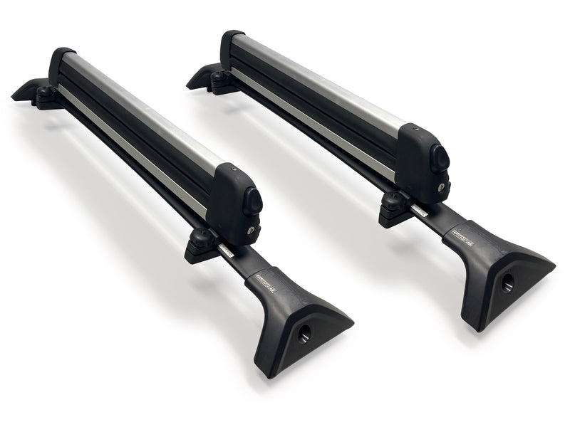 BRIGHTLINES Crossbars Roof Rack and Ski Rack Combo Replacement for 2019-2025 Toyota Rav4 LE XLE Limited (Up to 6 pairs of skis or 4 snowboards)