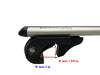 BRIGHTLINES Non-Locking Mount/Clamp Replacement for (Part# BL70642, BL70652, BL670652-B) Universal Roof Rack Crossbars