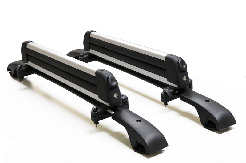 BRIGHTLINES Customized Roof Rack Crossbars Ski Rack Combo Compatible with 2021 2022 Mercedes Benz GLB 250 (Non-Panoramic sunroof) (Up to 6 Pairs of Skis or 4 Snowboards)