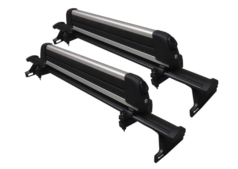 BRIGHTLINES Roof Rack Cross Bars Ski Rack Combo Compatible with Chev Trax 2024-2025 (4 Pairs of Skis or Two Snowboards)