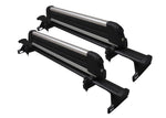 BRIGHTLINES All Metal Crossbars Roof Ski Rack Combo Compatible with 2021-2025 Jeep Grand Cherokee L 3-Row & 2022-2025 Jeep Grand Cherokee 2-Row (Up to 4 Skis or 2 Snowboards) - Exclusive from ASG Auto Sports