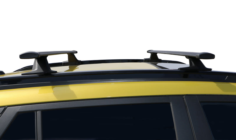 BRIGHTLINES Roof Rack Cross Bars Ski Rack Combo Compatible with Chev Trax 2024-2025 (4 Pairs of Skis or Two Snowboards)