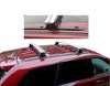 BrightLines Roof Rack Crossbars and Premium Double Kayak Rack Combo Compatible with 2011-2021 Jeep Grand Cherokee with Roof Black Moldings