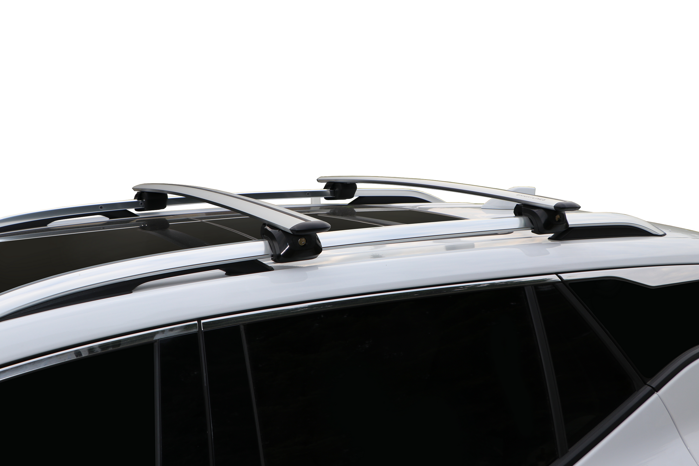 BRIGHTLINES Crossbars Roof Rack For 2016-2021 Hyundai Tucson – Adjustable, Black Aluminum, 165 Lb Capacity