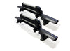 BRIGHTLINES Heavy Duty Anti-Theft Premium Aluminum Black Roof Bars Roof Rack Crossbars and Ski Rack Combo Compatible with 2012-2025 Honda CRV Without Roof Rails (Up to 4 pairs Skis or 2 Snowboards)