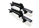 BRIGHTLINES Heavy Duty Anti-Theft Premium Aluminum Black Roof Bars Roof Rack Crossbars and Ski Rack Combo Compatible with 2012-2025 Honda CRV Without Roof Rails (Up to 4 pairs Skis or 2 Snowboards)