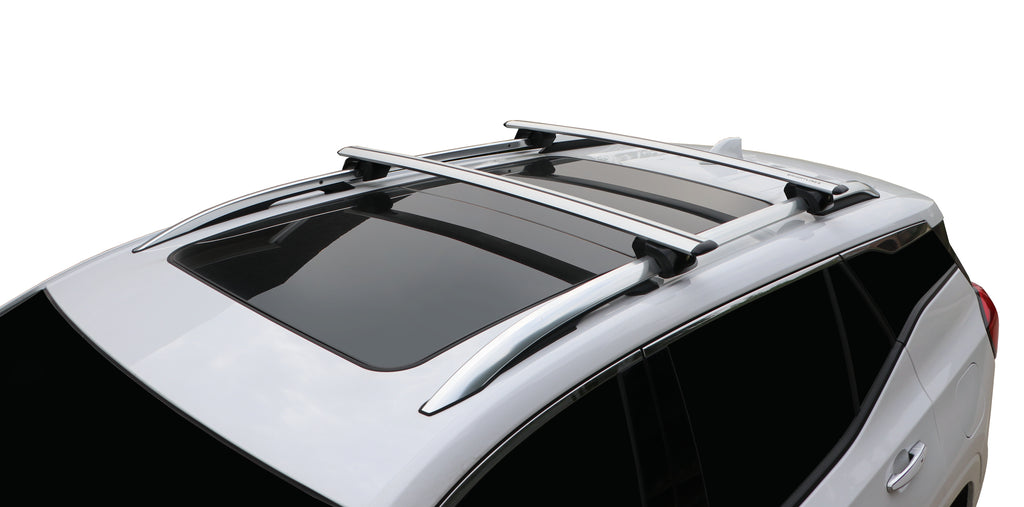 BRIGHTLINES Heavy Duty Anti-Theft Premium Aluminum Roof Bars Roof Rack Crossbars Compatible with 2023 Kia Telluride X-Line & X-Pro Models with Raised Roof Side Rails