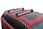 BRIGHTLINES Heavy Duty Anti-Theft Premium Aluminum Black Roof Bars Roof Rack Crossbars and Ski Rack Combo Compatible with 2012-2025 Honda CRV Without Roof Rails (Up to 4 pairs Skis or 2 Snowboards)