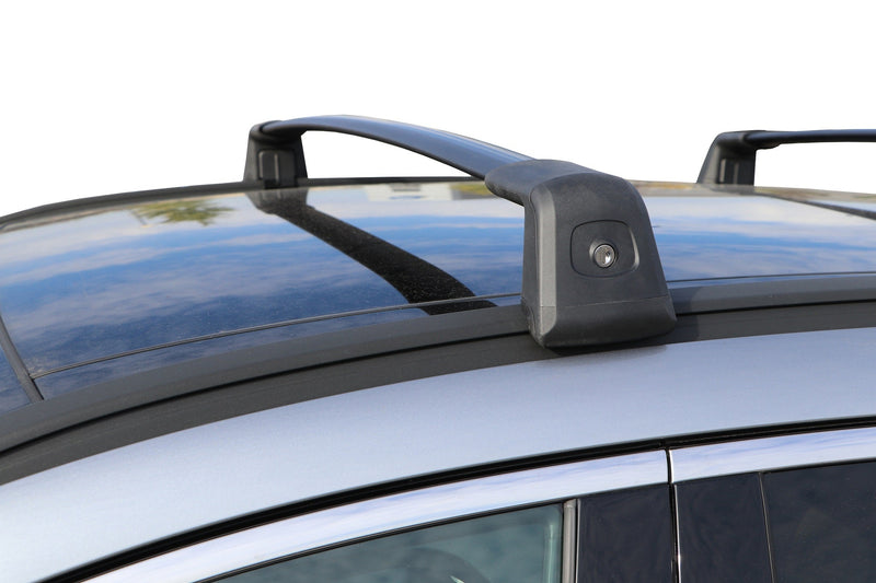 BRIGHTLINES Heavy Duty Anti-Theft Crossbars Roof Racks and Premium Double Kayak Rack Compatible with 2020-2024 Ford Escape ( Including Models with panoramic sunroof) - Exclusive from ASG Auto Sports