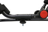 BrightLines All Black Heavy Duty 220 lbs Wing Shaped Universal Crossbars Roof Racks & One Pair Foldable Kayak Racks for Kayaks, Canoe, SUP