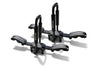 BrightLines All Black Heavy Duty 220 lbs Wing Shaped Universal Crossbars Roof Racks & Double Folding Kayak Roof Rack Carrier That Holds a Pair of Kayaks, or One Canoe or SUPs Paddleboards