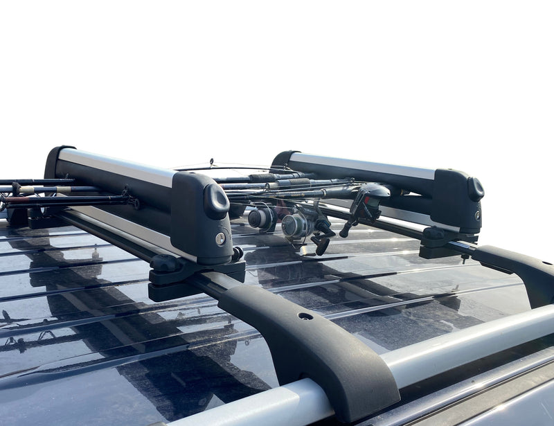BRIGHTLINES Customized Roof Rack Crossbars Ski Rack Combo Compatible with 2024-2025 Subaru Crosstrek & Crosstrek Wilderness & 2022-2025 Subaru Outback Wilderness (Non-Panoramic sunroof) (Up to 4 Skis or 2 Snowboards)