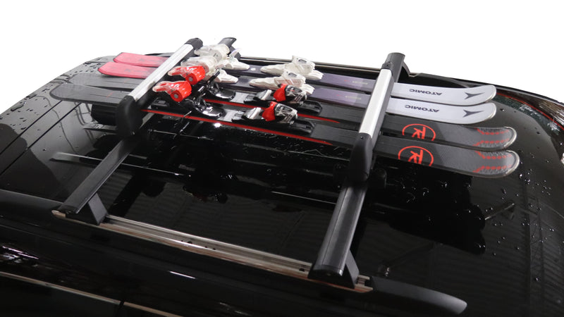 BRIGHTLINES Improved Universal Ski/Snowboard Racks Carriers  (4 Pairs Skis or 2 Snowboards)