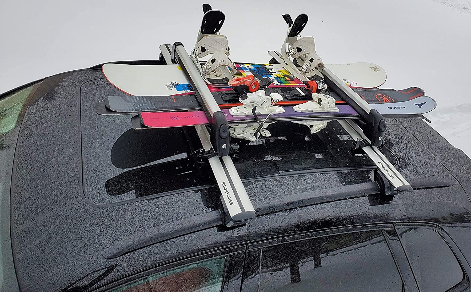 Snowboard Rack For Car Ski Racks Snowboard Carriers (6 pairs skis or 4 snowboards) – ASG AUTO ...
