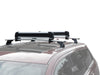 BrightLines Roof Rack Crossbars and Ski Rack Combo Compatible with 2011-2021 Jeep Grand Cherokee with Roof Black Moldings (Up to 4 Skis or 2 Snowboards)