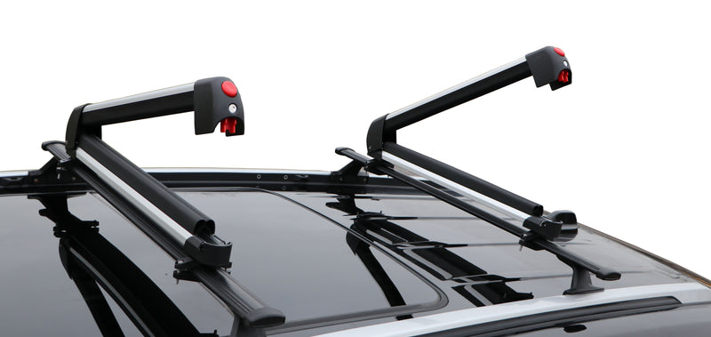 BrightLines Universal Ski Snowboard Racks Carriers Hold up to 4 Pair Skis or 2 Snowboards