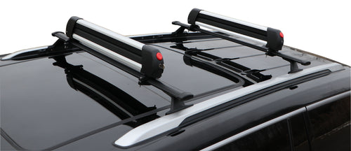 Ski Snowboard Racks Carriers Hold up to 4 Pair Skis or 2 Snowboards