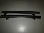 BRIGHTLINES Heavy Duty Anti-Theft Premium Aluminum Roof Bars Roof Rack Crossbars Compatible with 2011-2021 Jeep Grand Cherokee Equipped with Metal Roof Side Rails - USED