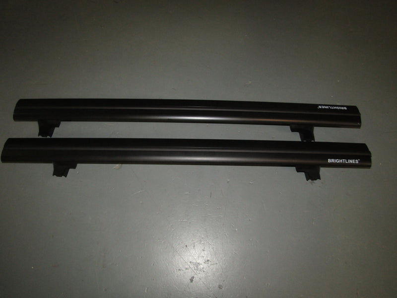 BRIGHTLINES Heavy Duty Anti-Theft Premium Aluminum Roof Bars Roof Rack Crossbars Compatible with 2011-2021 Jeep Grand Cherokee Equipped with Metal Roof Side Rails - USED