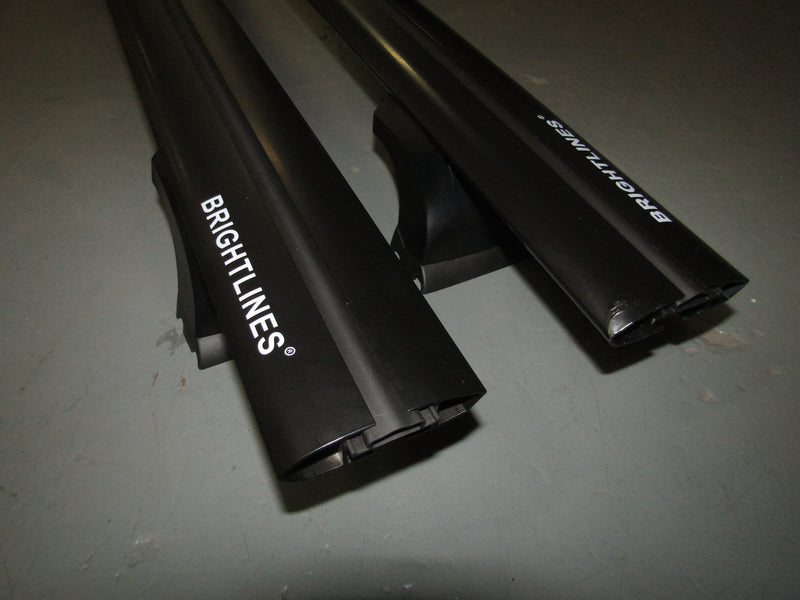 BRIGHTLINES Heavy Duty Anti-Theft Premium Aluminum Roof Bars Roof Rack Crossbars Compatible with 2011-2021 Jeep Grand Cherokee Equipped with Metal Roof Side Rails - USED