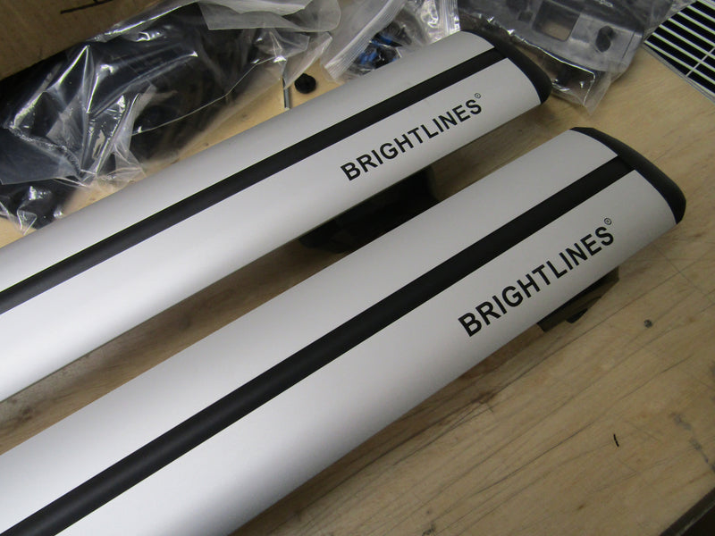 BRIGHTLINES Heavy Duty Anti-Theft Premium Aluminum Roof Rack Crossbars Compatible with Ford Explorer 2020-2024 - USED