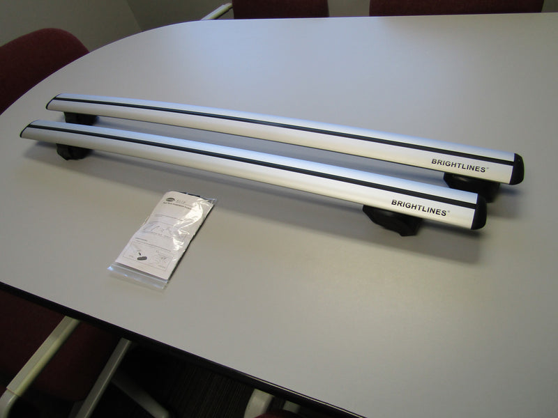 BRIGHTLINES Heavy Duty Anti-Theft Premium Aluminum Roof Bars Roof Rack Crossbars Compatible with 2009-2025 Audi Q5 - USED