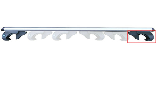 BRIGHTLINES Non-Locking Mount/Clamp Replacement for (Part# BL70642, BL70652, BL670652-B) Universal Roof Rack Crossbars