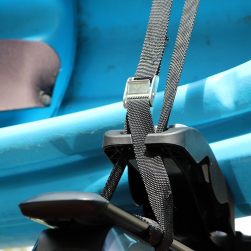 2-Pack 12.5 FT Multi-Use Adjustable Lashing Straps - Heavy Duty Tie Downs for Storage, Transport, Organization, DIY Projects and Outdoor Activities