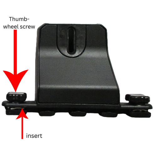 Hand Thumbwheel screw (M6x20mm-1.0) Plastic Star Grip Knob Replacement For OE Style Roof Rack Crossbars 2009-2015 Honda Pilot and 2019-2025 Passport