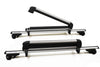 BrightLines Roof Racks Cross Bars Ski Rack Combo Compatible with Kia Sportage 2005-2010