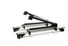 BrightLines Roof Racks Cross Bars Ski Rack Combo Compatible with Cadillac SRX 2004-2015 (Up to 4 Skis or 2 Snowboards)