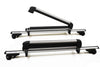 BrightLines Roof Racks Cross Bars Ski Rack Combo Compatible with Mitsubishi Outlander 2007-2012