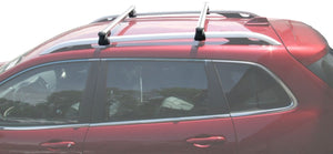 BrightLines Roof Rack Crossbars Compatible with Jeep Liberty 2002-2007