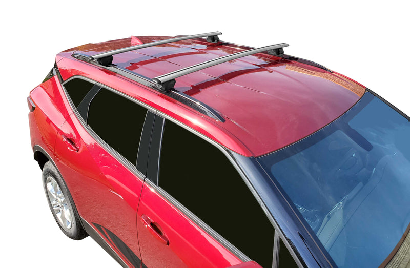 BRIGHTLINES Roof Rack Cross Bars Compatible with 2016-2018 Lincoln MKX and  2019 Nautilus