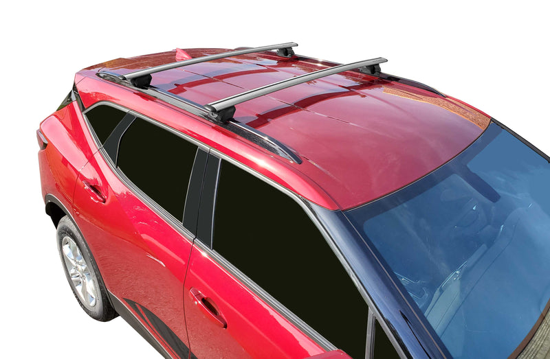 BRIGHTLINES Heavy Duty Anti-Theft Premium Aluminum Roof Bars Roof Rack Crossbars Compatible with Chevy Blazer 2019 2020 2021 2023 2024  - Exclusive From ASG Auto Sports